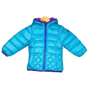 Snozu Girls Fleece Lined Winter Puffer Jacket
